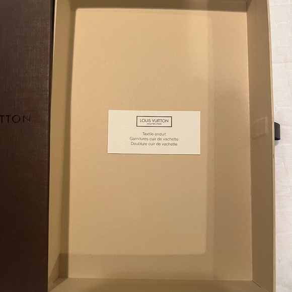 NIB Louis Vuitton Damier Ebene Felicie Chain Wallet Zippered Insert - Picture 4 of 4